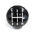 AC068 GEARKNOB - PUSH-ON STYLE WITH SHIFT PATTERN
