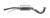 EX048 REAR EXHAUST SECTION - ALL  BERLINA SALOONS 1750 & 2000 EX048 REAR EXHAUST SECTION - ALL  BERLINA SALOONS 1750 & 2000