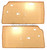 IN150 SPRINT GT/GTV/GT JUNIOR/1750 MK 1 INNER DOOR PANELS - OCHRE- PAIR IN150 SPRINT GT/GTV/GT JUNIOR/1750 MK 1 INNER DOOR PANELS - OCHRE- PAIR
