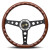 AC058/1 MOMO INDY HERITAGE WOOD STEERING WHEEL - BLACK SPOKES AC058/1 MOMO INDY HERITAGE WOOD STEERING WHEEL - BLACK SPOKES
