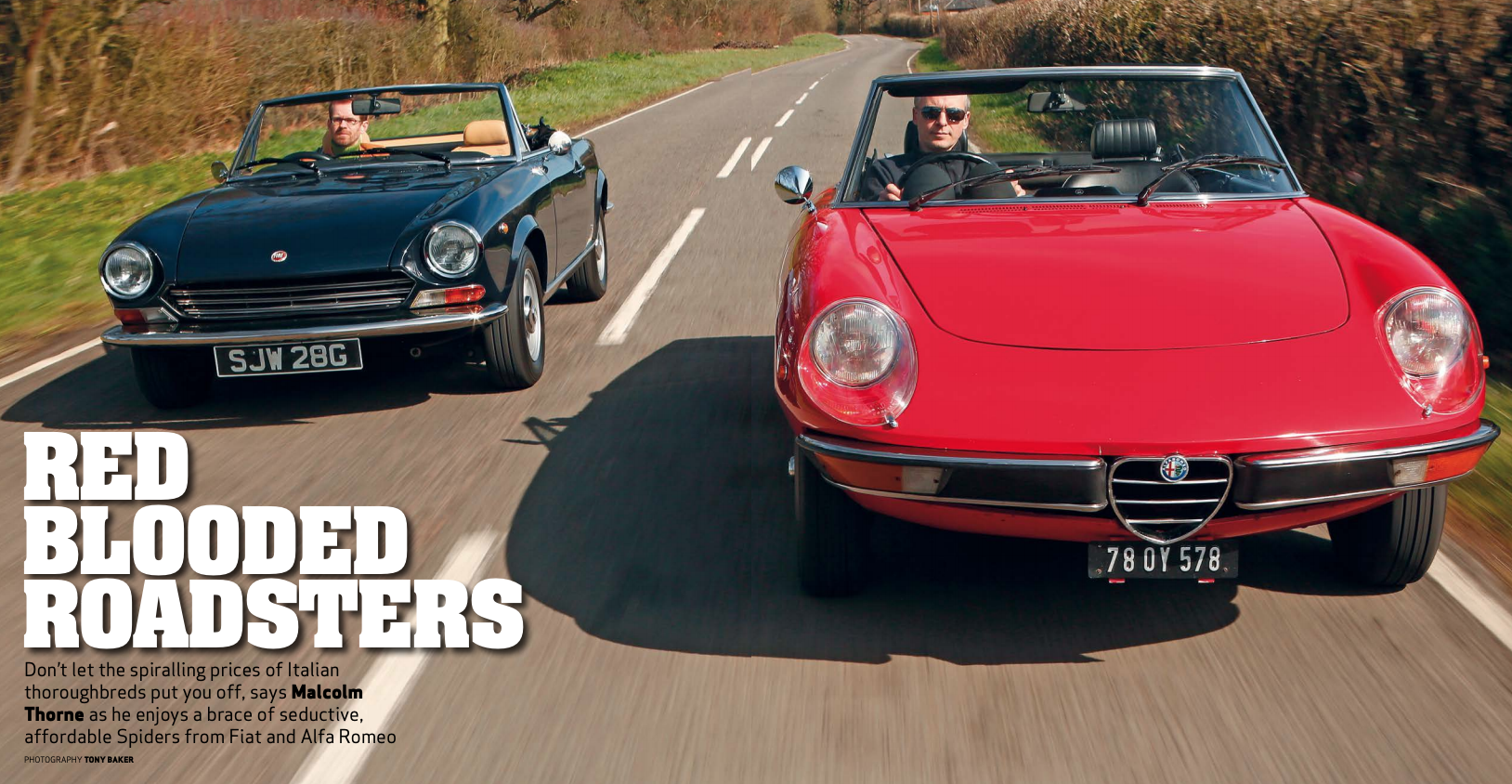 Classic Alfa Featured in Classic & Sportscar Magazine. Classic Alfa Featured in Classic & Sportscar Magazine.