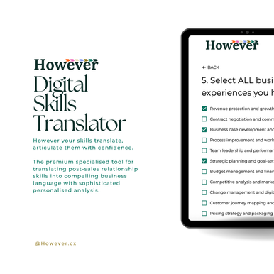 Digital Skills Translator - Premium Articulation Tool for Post-Sales ...