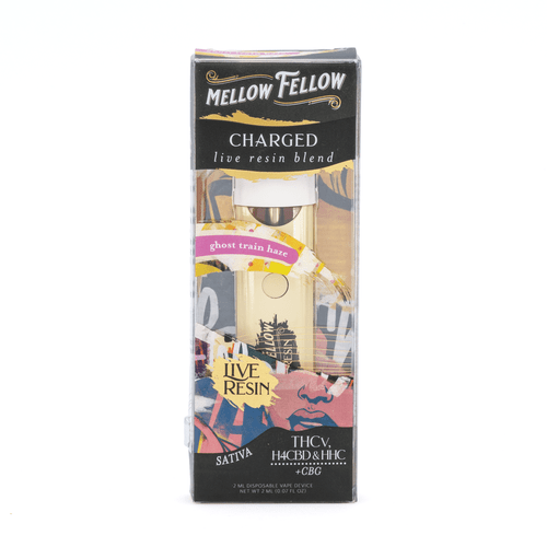 Mellow Fellow Charged Ghost Train Haze 2ml disposable