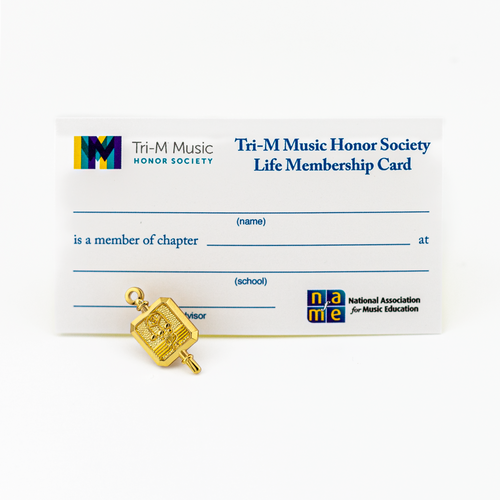 Tri-M Alumni Pin and Card