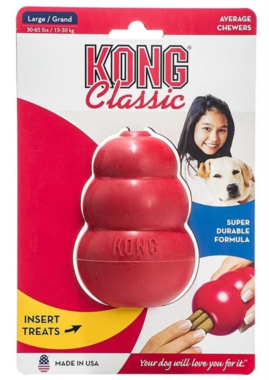 KONG Wobbler Treat Puzzle Dog Toy Red Large - Northwest Pets