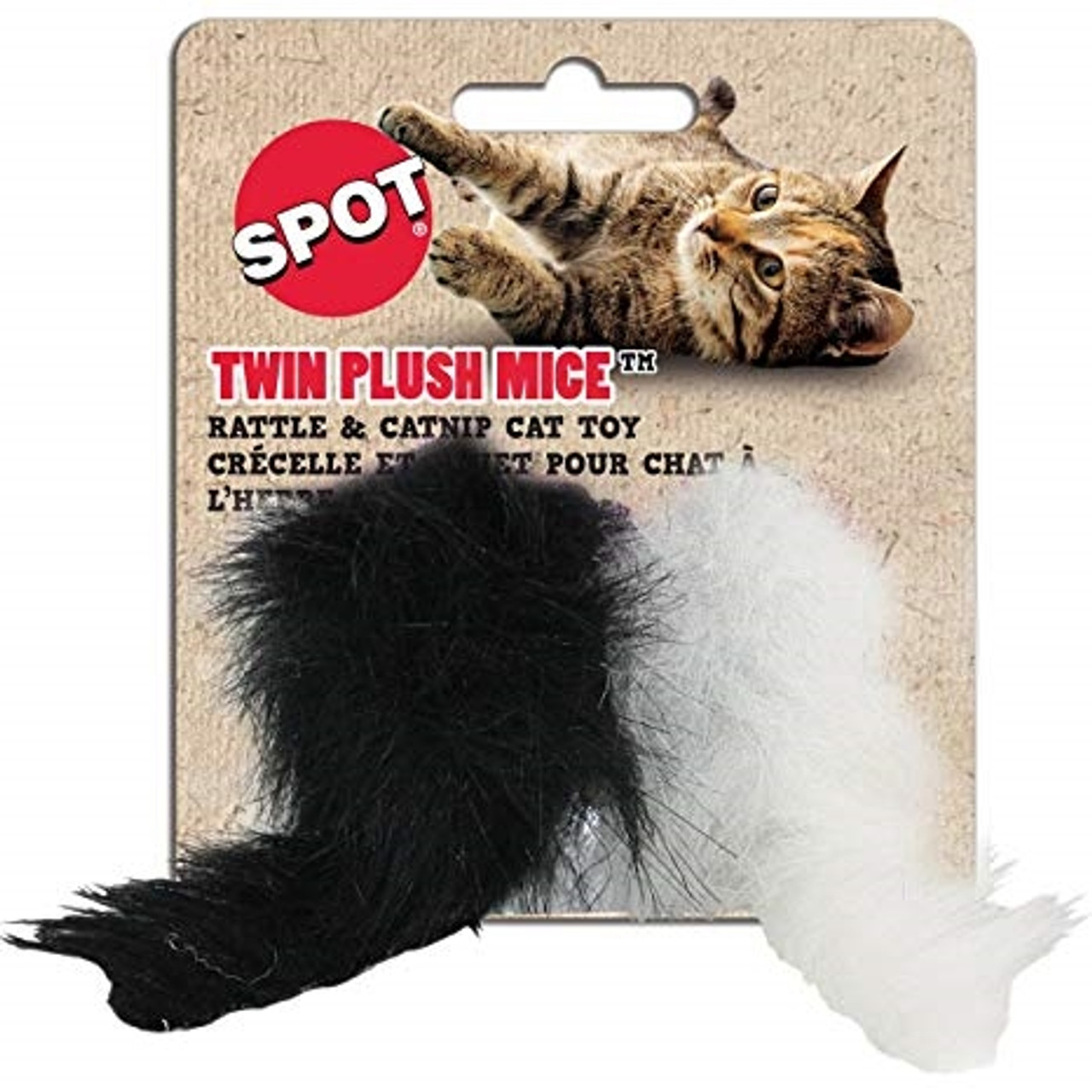 cat toy mice with rattle