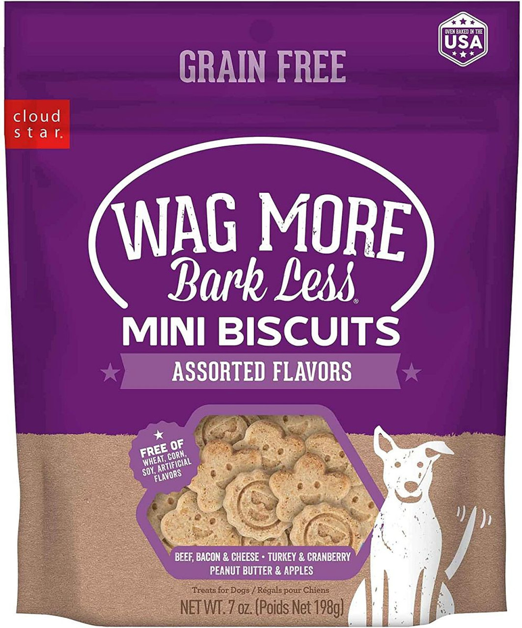 wag more bark less mini biscuits