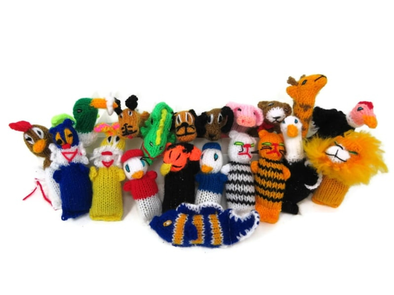 Barn Yarn Animals Cat Toys New 50 Piece Pack