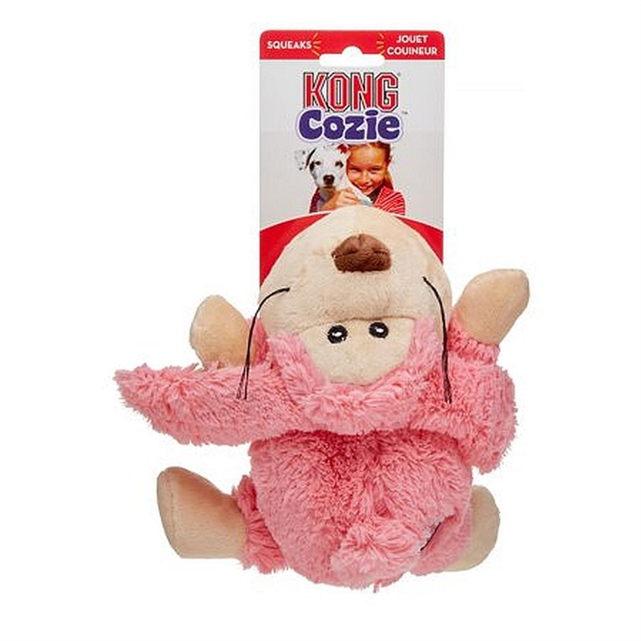 kong cozie plush dog toys