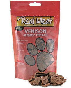 The Real Meat Company Venison Jerky Treats 12 oz