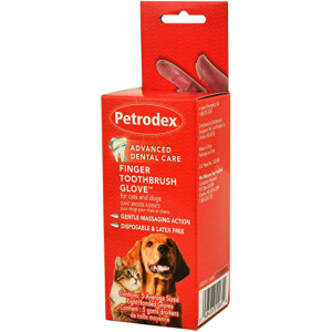 Petrodex Finger Toothbrush Gloves 5 pack