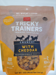 Cloud Star Tricky Trainers Crunchy Cheddar Dog Treats - 12oz Bag