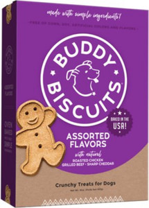 Cloud Star Buddy Biscuits Oven Baked Assorted Flavors Dog Treats - 16oz Box