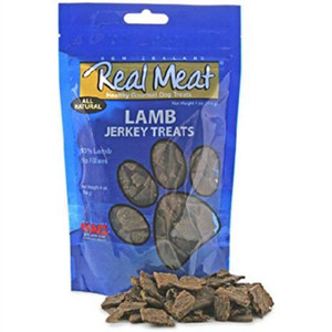 The Real Meat Company Lamb Jerky Treats - 12oz Bag