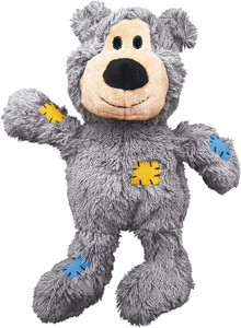 KONG Wild Knots Bear Dog Toy- Medium/Large- Mickeyspetsupplies.com