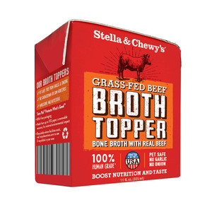 Stella and Chewy's Grass-Fed Beef Broth Topper for Dogs - 11fl-oz