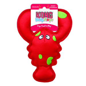 KONG Belly Flops Lobster Floating Dog Toy