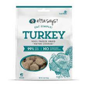 etta says! Eat Simple! Turkey Freeze-Dried Dog Treats 2.5oz