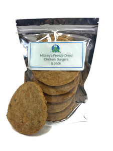 Mickey's Freeze Dried Chicken Burgers - 5 Pack