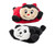 ZippyPaws Squeakie Pads Combo Panda and Ladybug