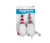 HuggleKats Holiday Knitty Witty Wee Gnome Balls Cat Toy - 2 Pack