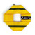 Katie's Bumpers Frequent Flyer Square Yellow