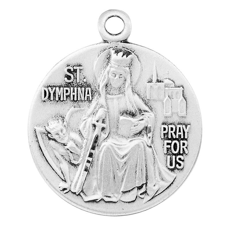 Saint Dymphna Medal - [Wholesale]Christian Brands Catholic