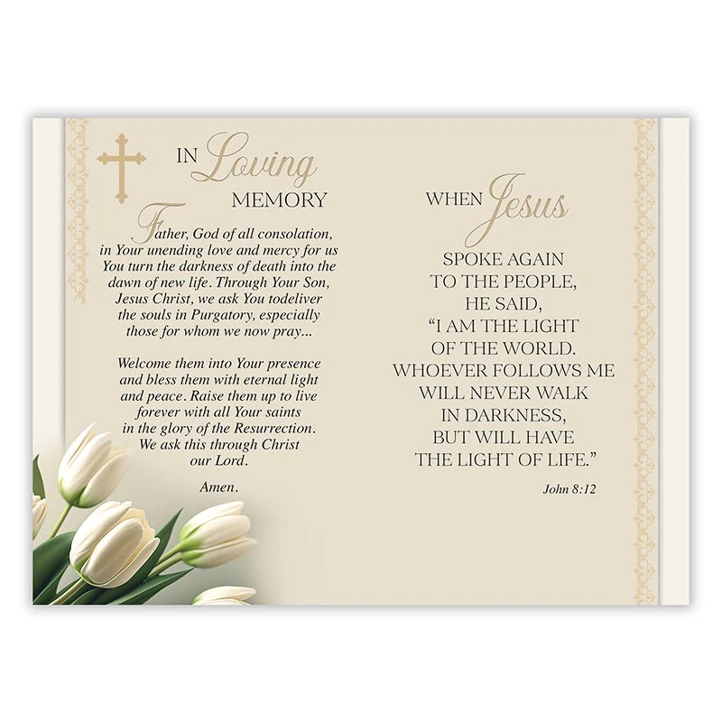 In Loving Memory - Sympathy Booklet - [Wholesale]Christian Brands Catholic