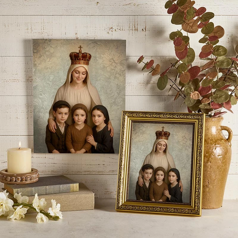 Our Lady of Fatima Wall Plaque - [Wholesale]Christian Brands Catholic