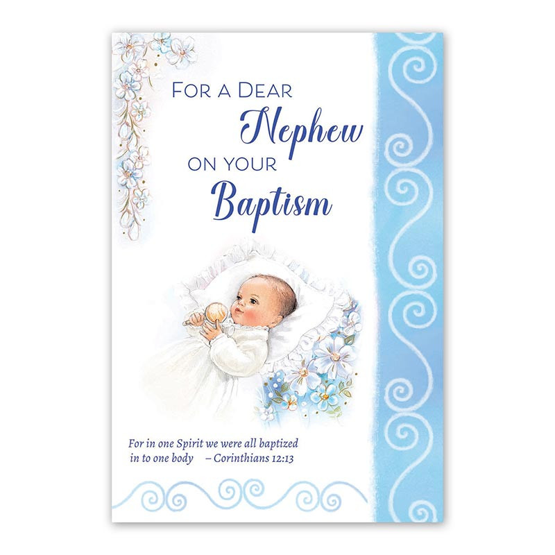 Boys First Holy Communion Card Personalised For Grandson Son Godson
