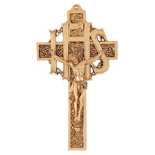 Filigree IHS Crucifix (JC-851-E) - [Wholesale]Christian