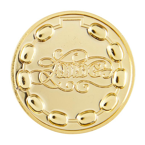AMDG Rosary Pocket Coin 