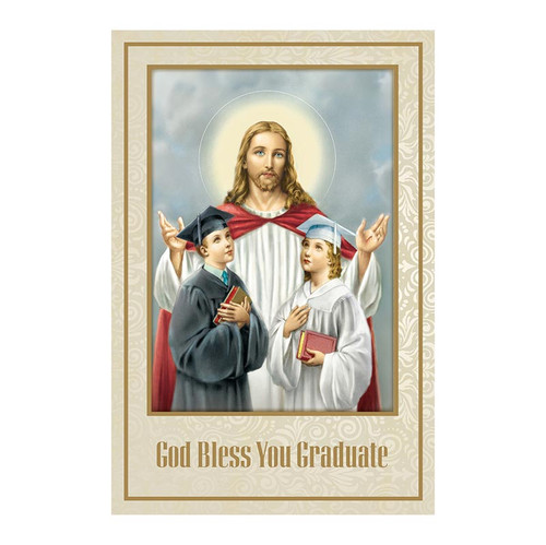 Greeting Card - God Bless You Graduate