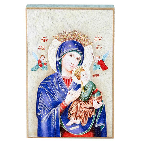 Our Lady Of Perpetual Help Box Sign