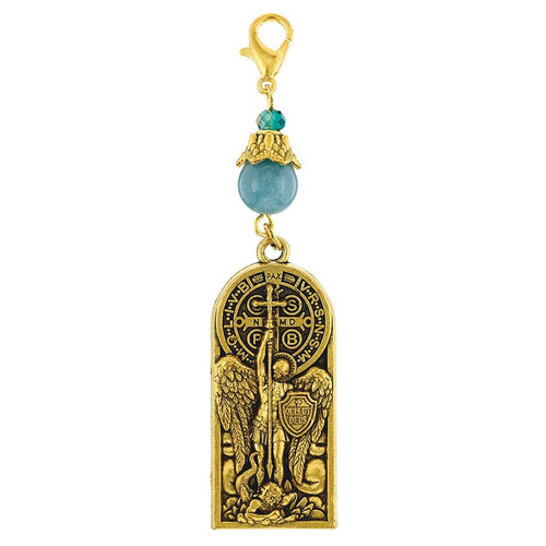 Saint Michael Adoration Bag Clip