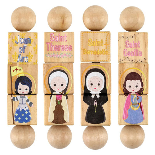 Wondrous Women Saints Rotating Puzzle 