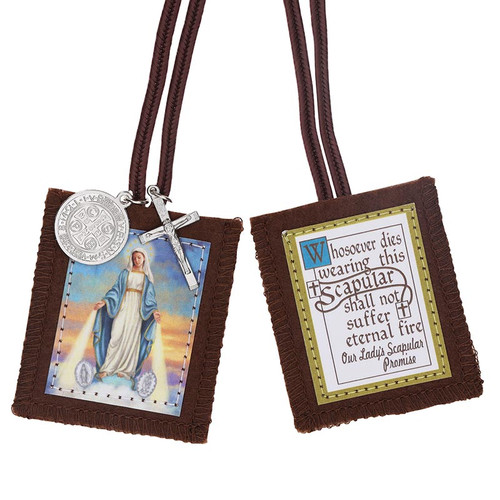 Michael Adams Brown Scapular - Our Lady of Grace
