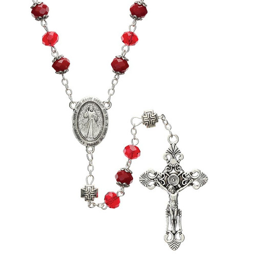 Sun Crystal Rosary - Divine Mercy