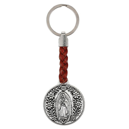 Braided Keychain - Our Lady of Guadalupe