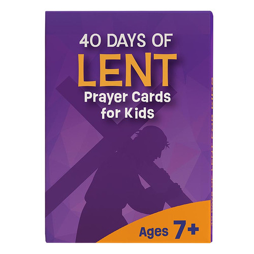 Lenten Prayer Card Set for Kids