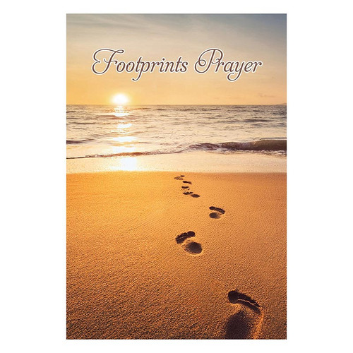 Recovery Card - Footprints Prayer