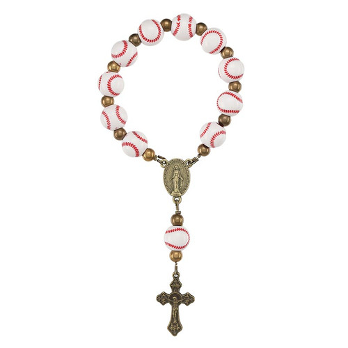 Baseball One Decade Rosary
