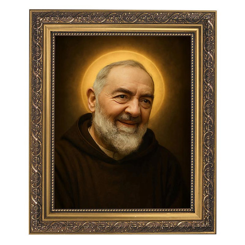 Saint Padre Pio Framed print