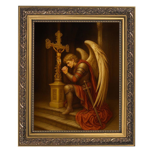 Saint Michael the Archangel Framed print