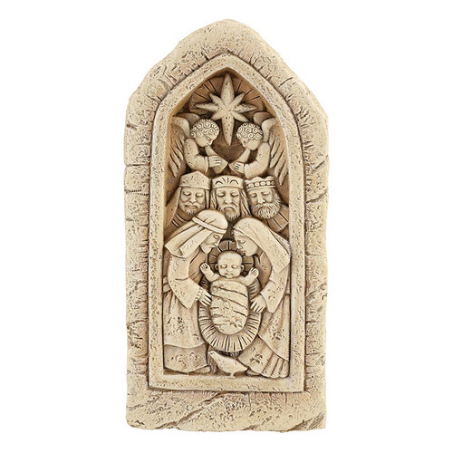 Nativity Carving Plaque