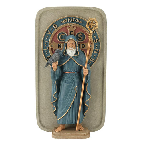 Saint Benedict Plaque
