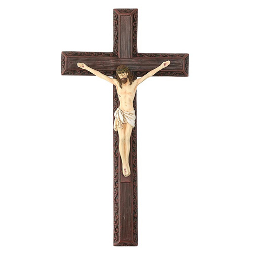 Ornate Scrolled Crucifix