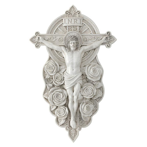 Crucifix with Roses