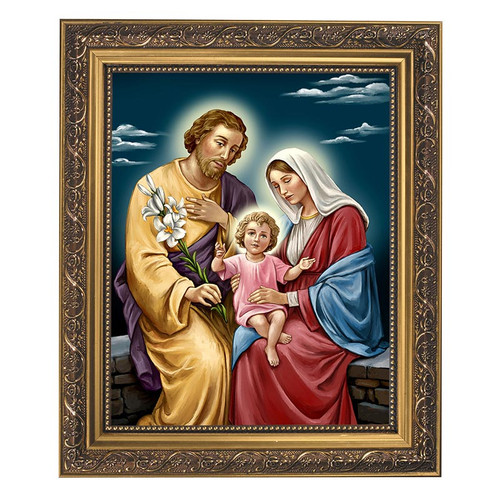Holy Family Framed Print