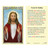 Christ Blessing Laminated Holy Card - 25/pk
